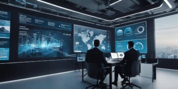 entreprise-en-pleine-transformation-digitale-avec-lintegration-delements-futuristes-